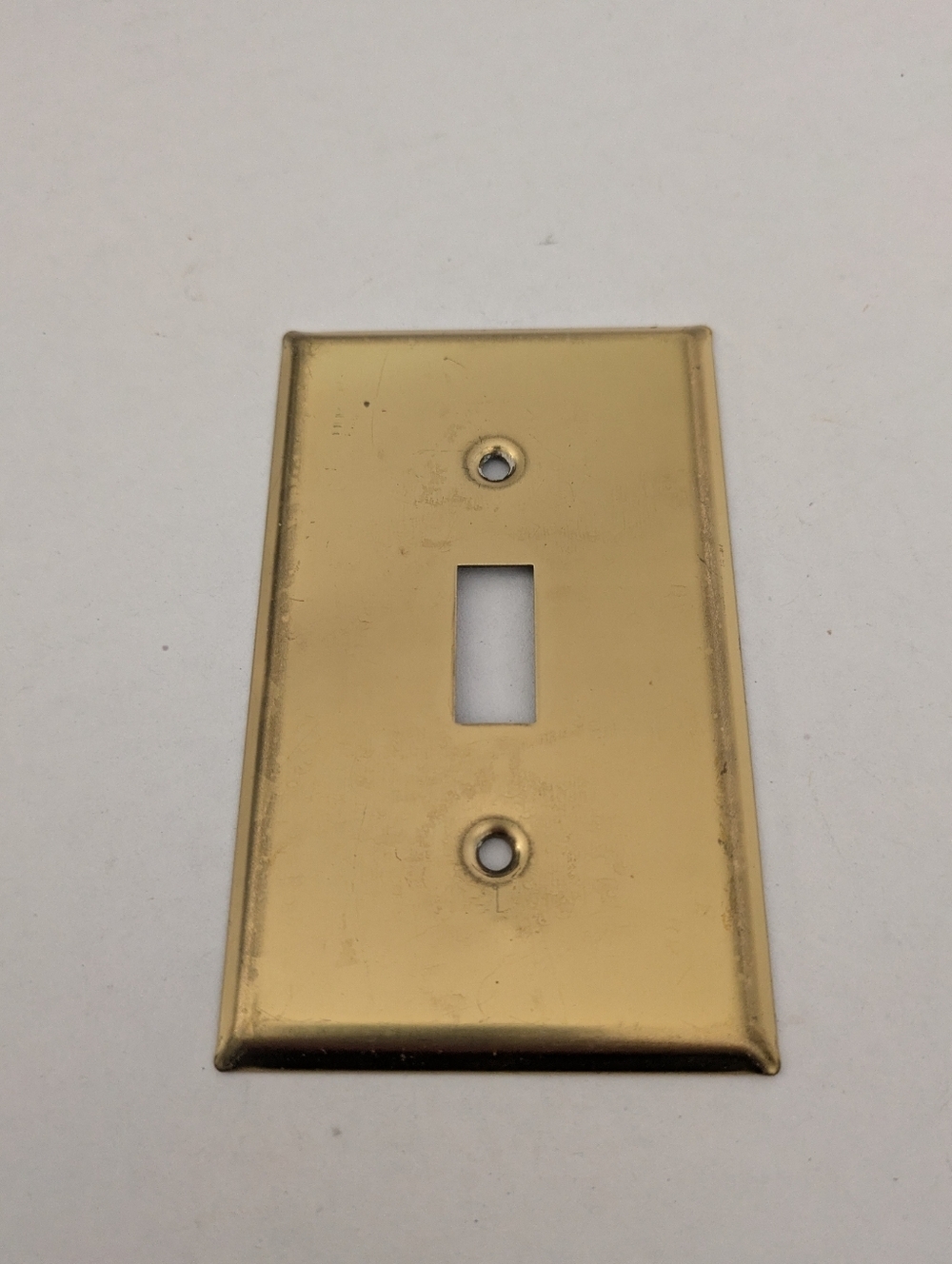 Brass/Gold Plated Light Switch Cover